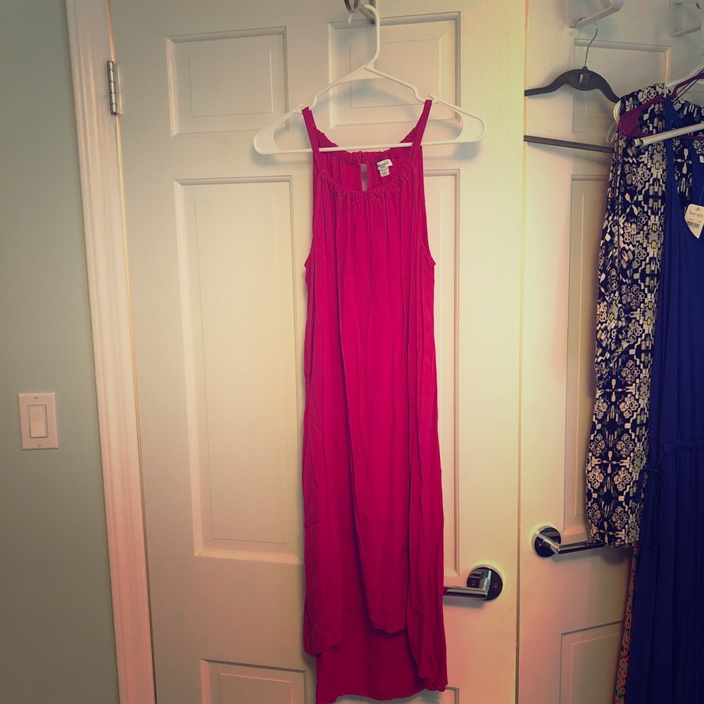 Splendid Hi-Lo Halter Dress